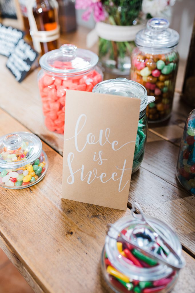 Details der Candybar