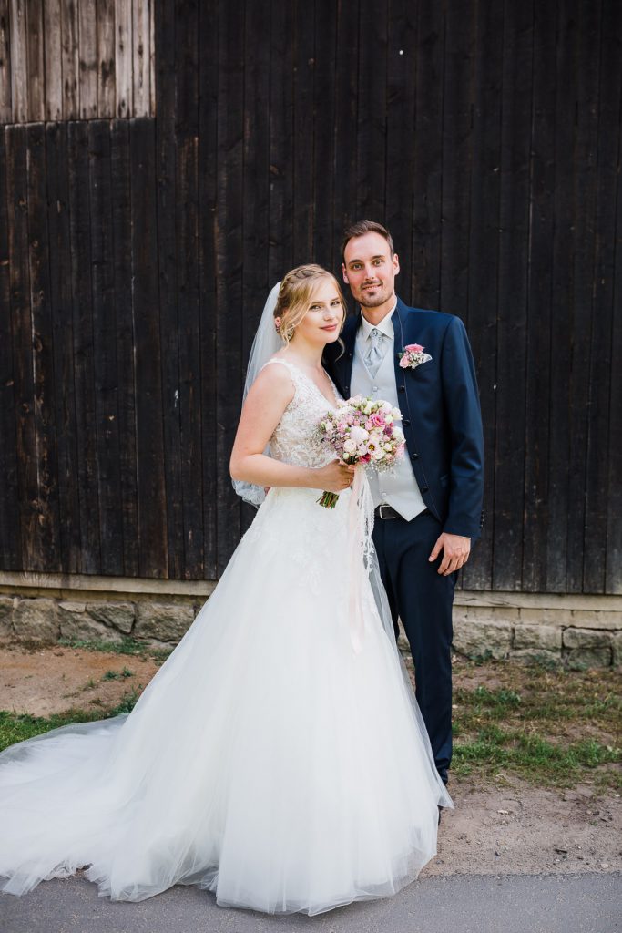 Braut und Bräutigam