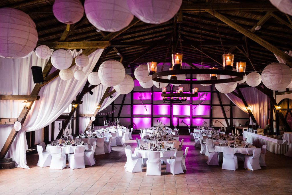 Dekoration in der Scheune vom Eggershof bei Soltau