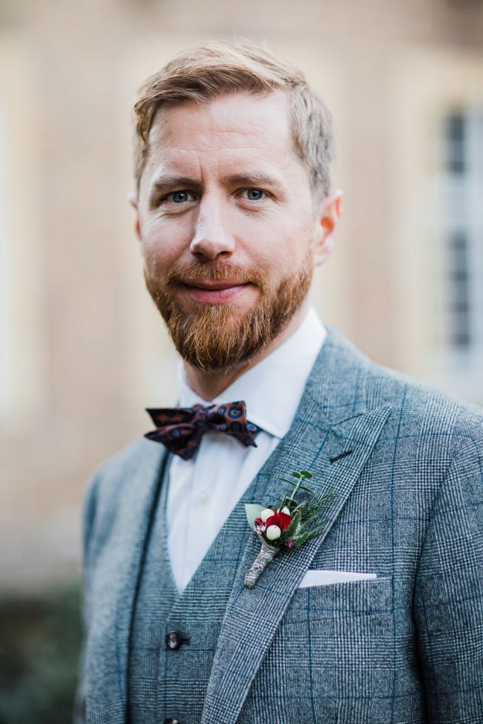 Portrait des Bräutigams