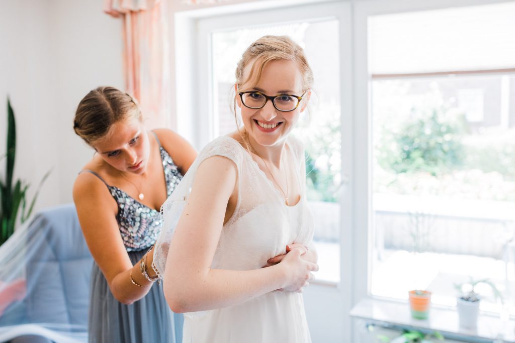 Hochzeit im Stadtpark in der Bucht
