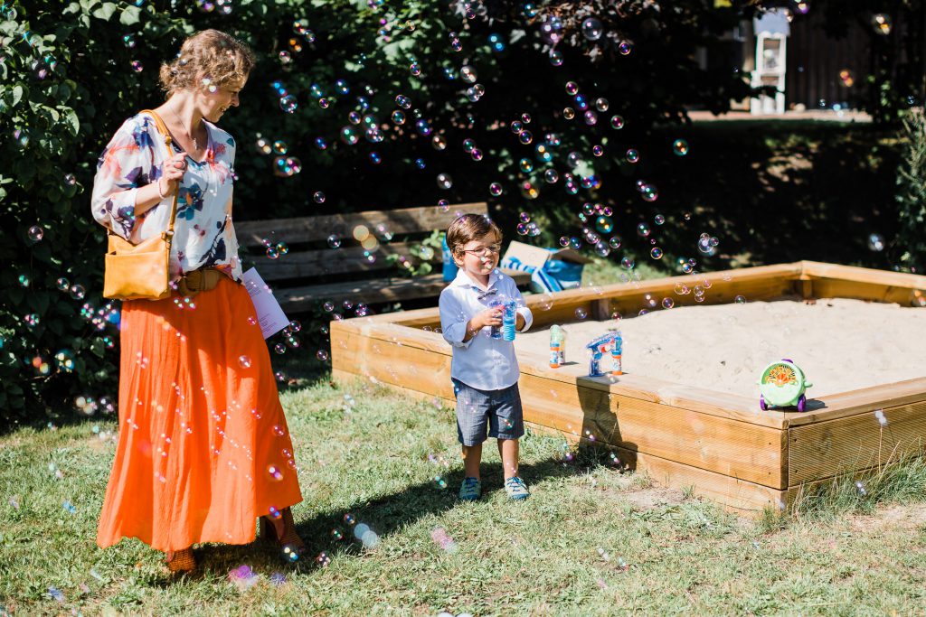 Hochzeit im Stadtpark in der Bucht