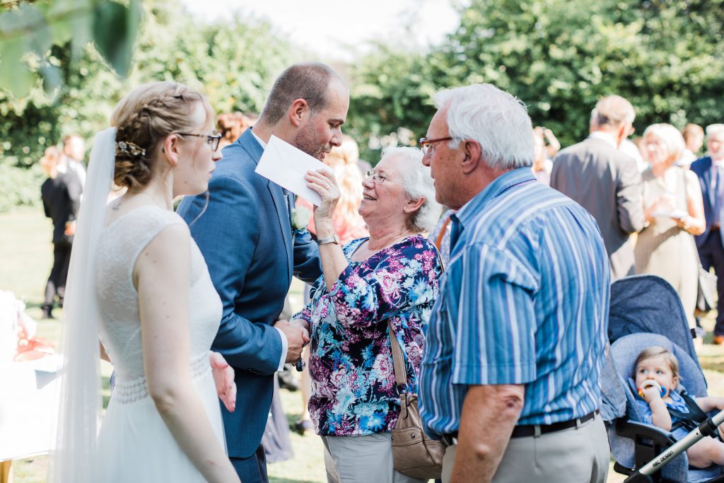 Hochzeit im Stadtpark in der Bucht