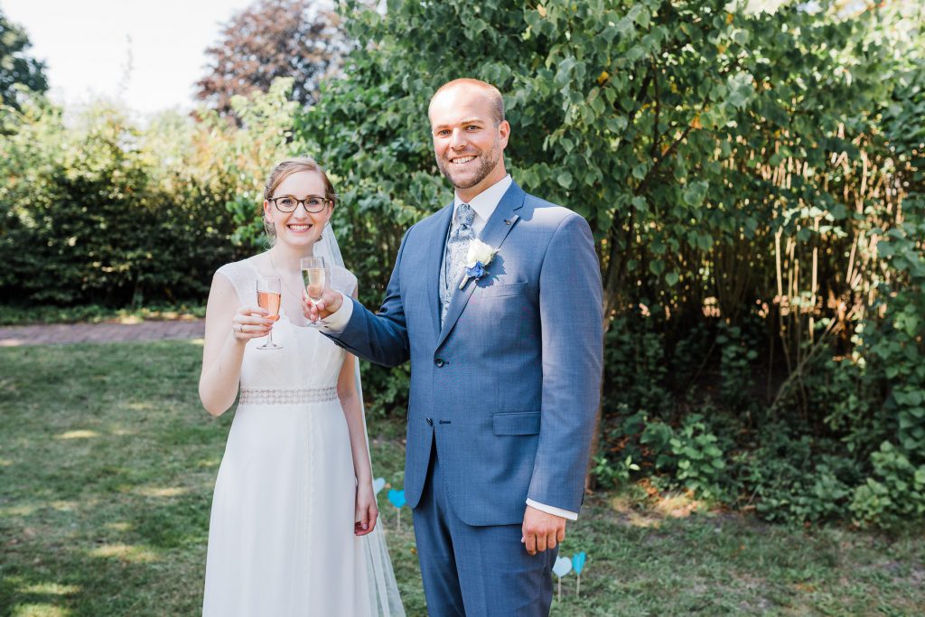 Hochzeit im Stadtpark in der Bucht