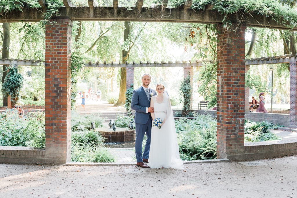 Hochzeit im Stadtpark in der Bucht