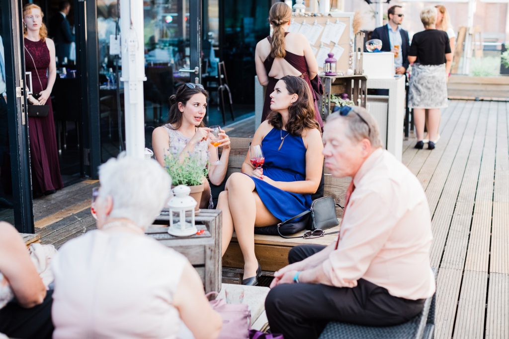 Hochzeit im Stadtpark in der Bucht