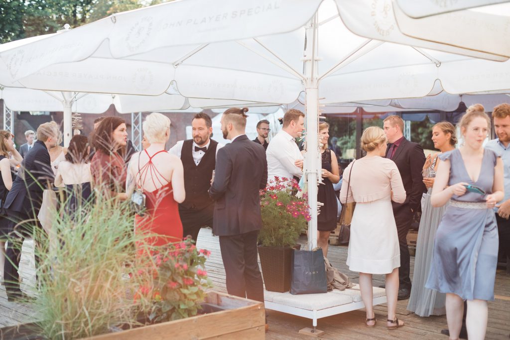 Hochzeit im Stadtpark in der Bucht
