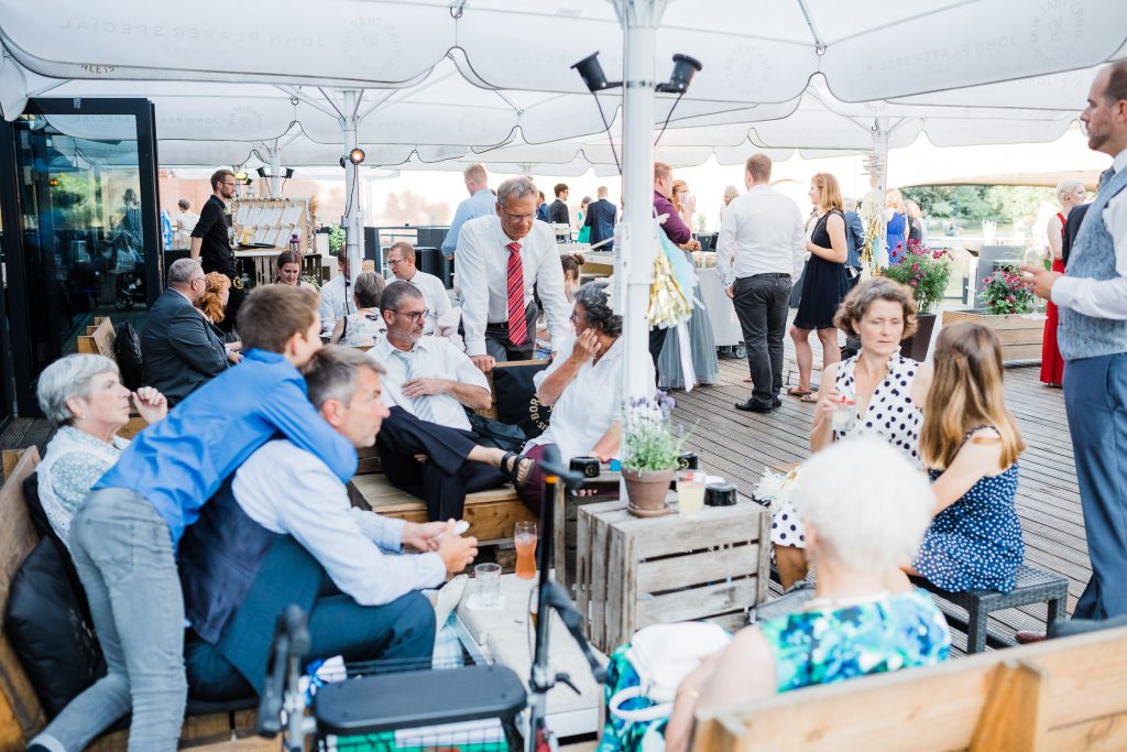 Hochzeit im Stadtpark in der Bucht