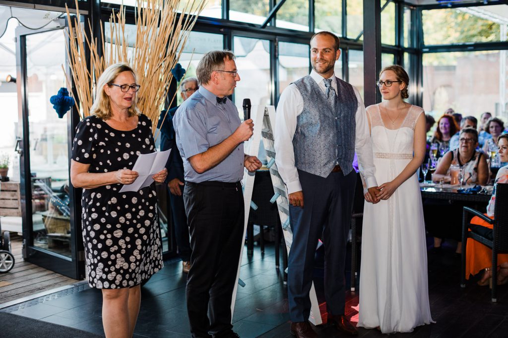 Hochzeit im Stadtpark in der Bucht