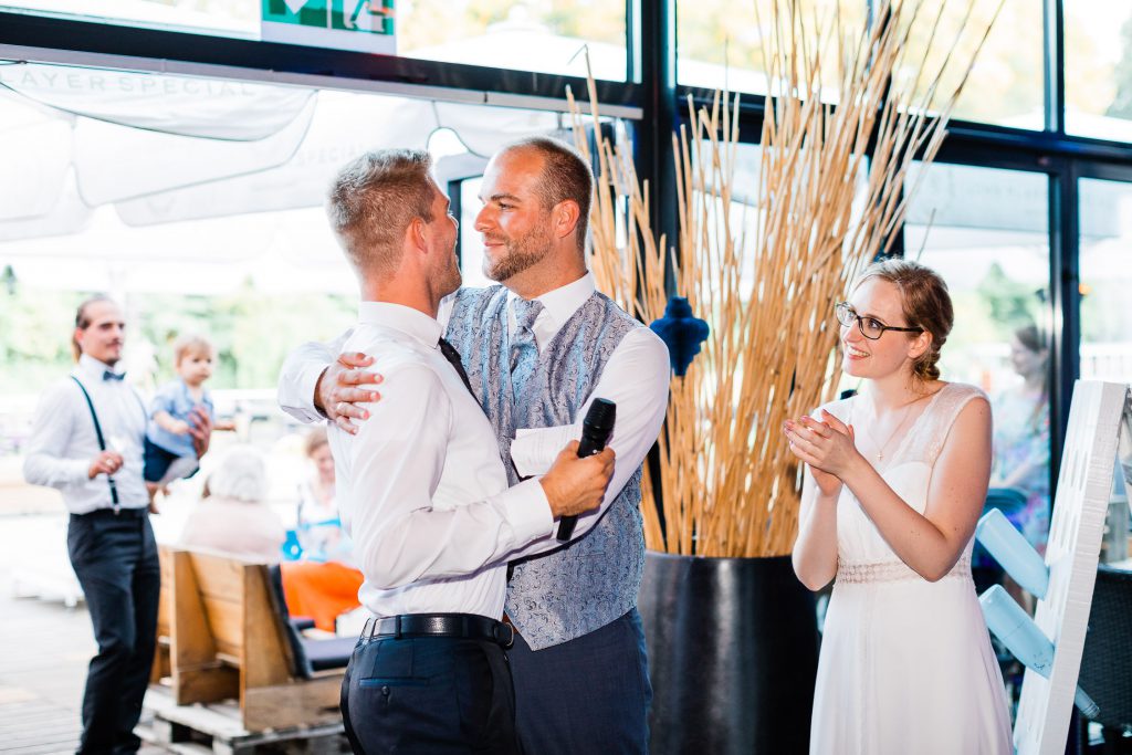 Hochzeit im Stadtpark in der Bucht