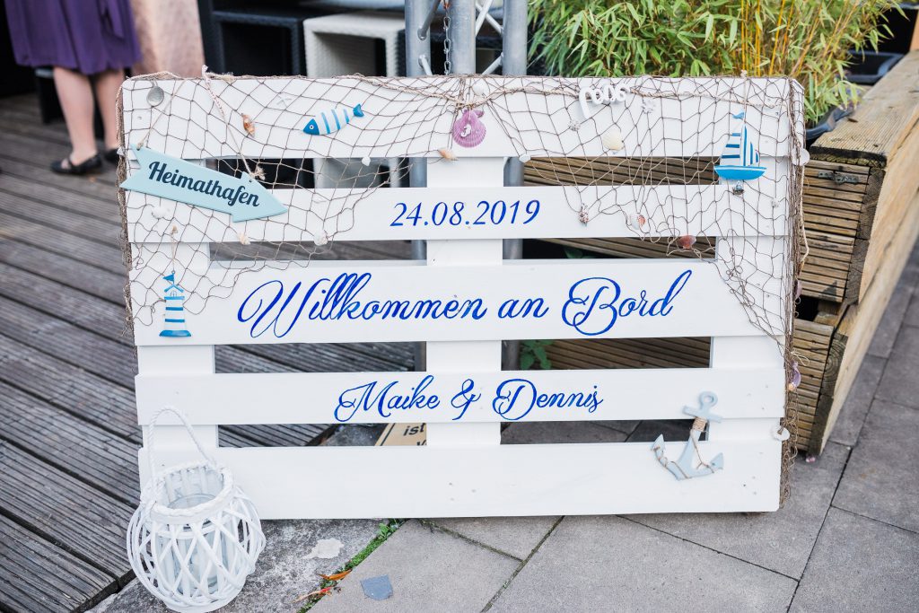 Hochzeit im Stadtpark in der Bucht