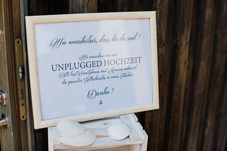 Unplugged Hochzeit schöne Fotos trotz SmartphoneVerbot