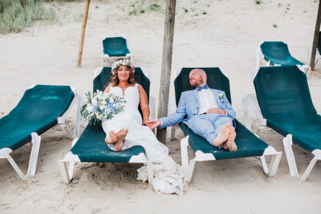 Strandhochzeit im Beachclub Nethen