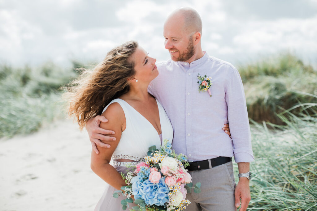 Strandhochzeit am Nordseestrand Schillig