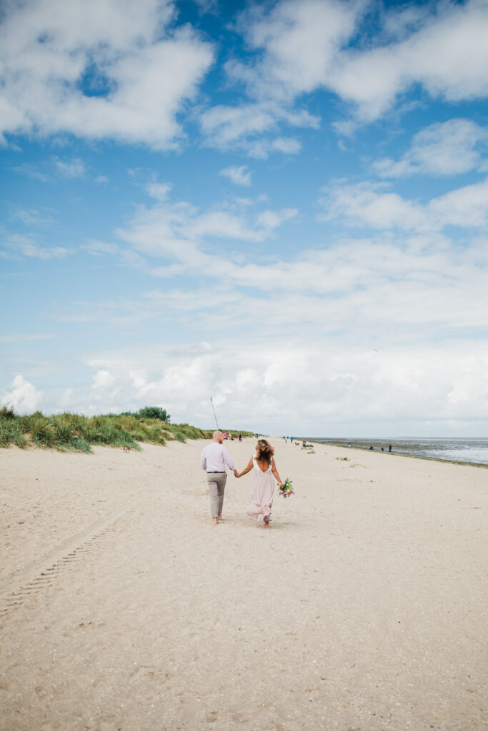 Strandhochzeit am Nordseestrand Schillig