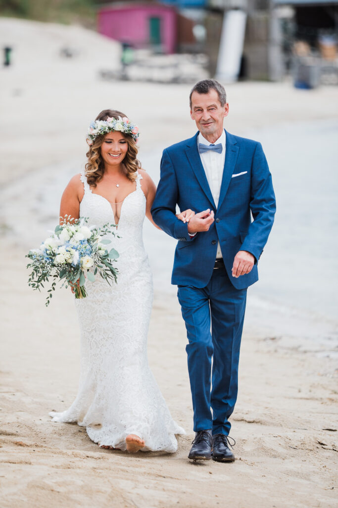 Strandhochzeit im Beachclub Nethen
