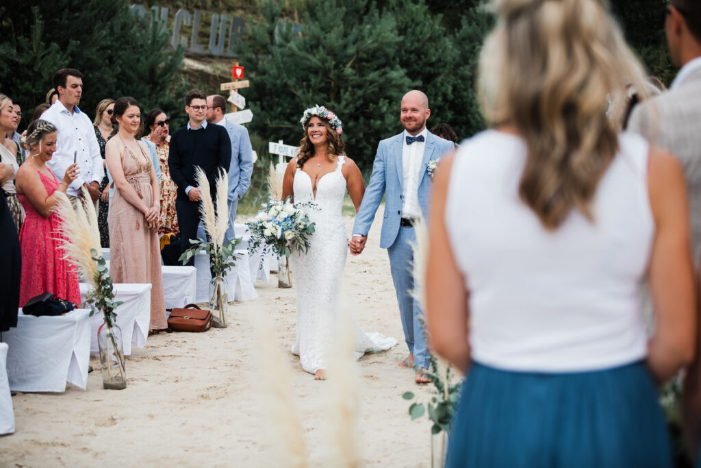 Strandhochzeit im Beachclub Nethen