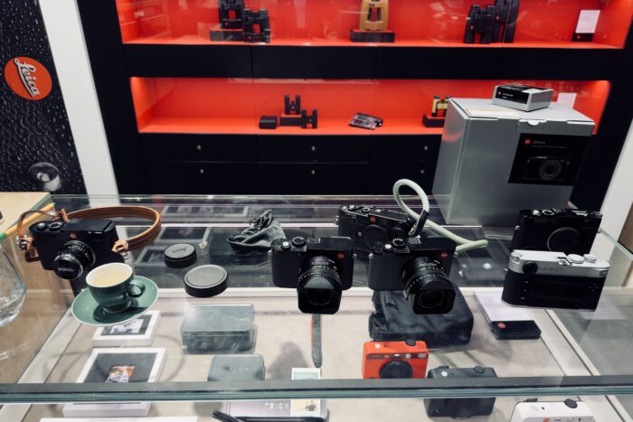 Kameraauswahl im Leica Store